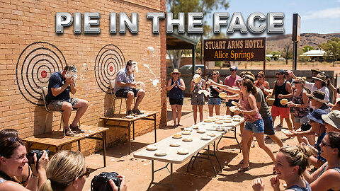 Pie In The Face Stuart Arms Hotel Alice Springs Nortern Territory