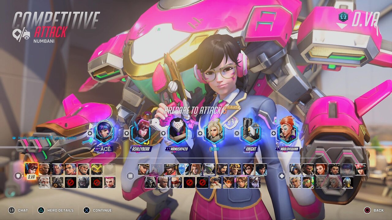 Overwatch 2 D.Va Gameplay (No Commentary)
