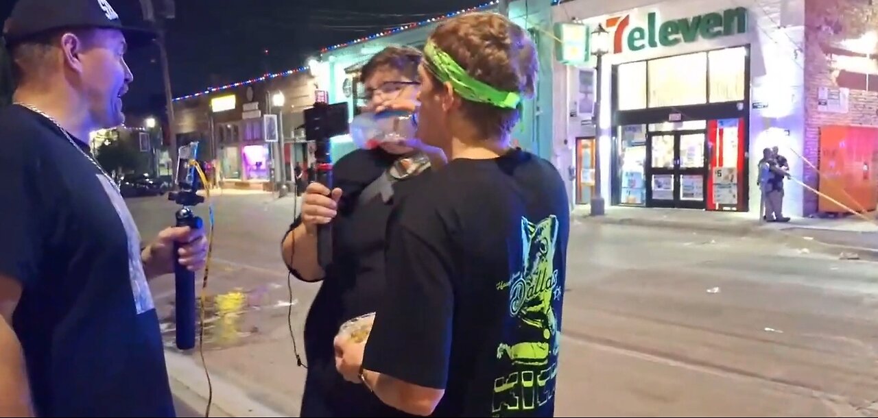 IP2 Stories - Chicken Andy Presses a Fat Guy For Saying "W Police"