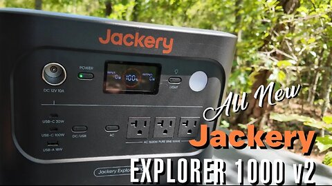Jackery Explorer 1000 v2 Portable Battery Power Station Review.