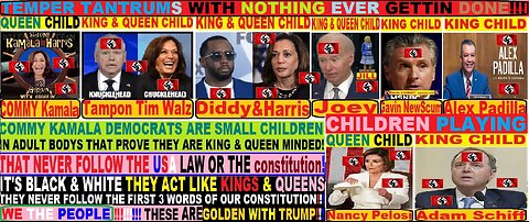 Temper Tantrums of the COMMY kamala,Pelosi left PROVE why women doNOTbelong in the Govenment period!