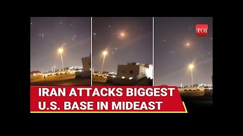 Iran Drops Bombs On U.S.’ Al Udeid; Revenge Missile Storm Over America’s Largest Base In Mideast