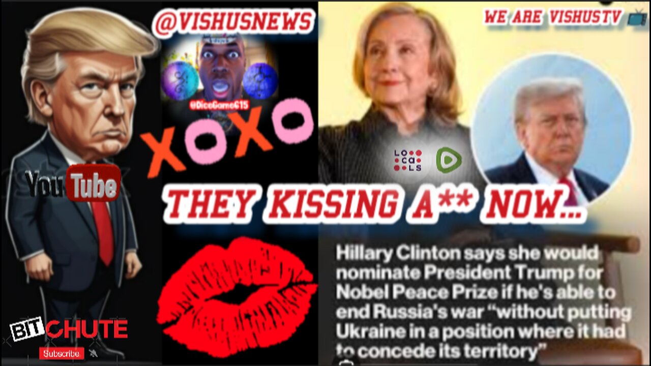 "Exposed" Evil Hillary Clinton & Dem's Kissing Trump's A** So They Don't Go To Jail. #VishusTv 📺