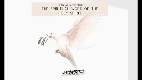 Threefold Work of the Holy Spirit @Pastor Abraham Swamidass