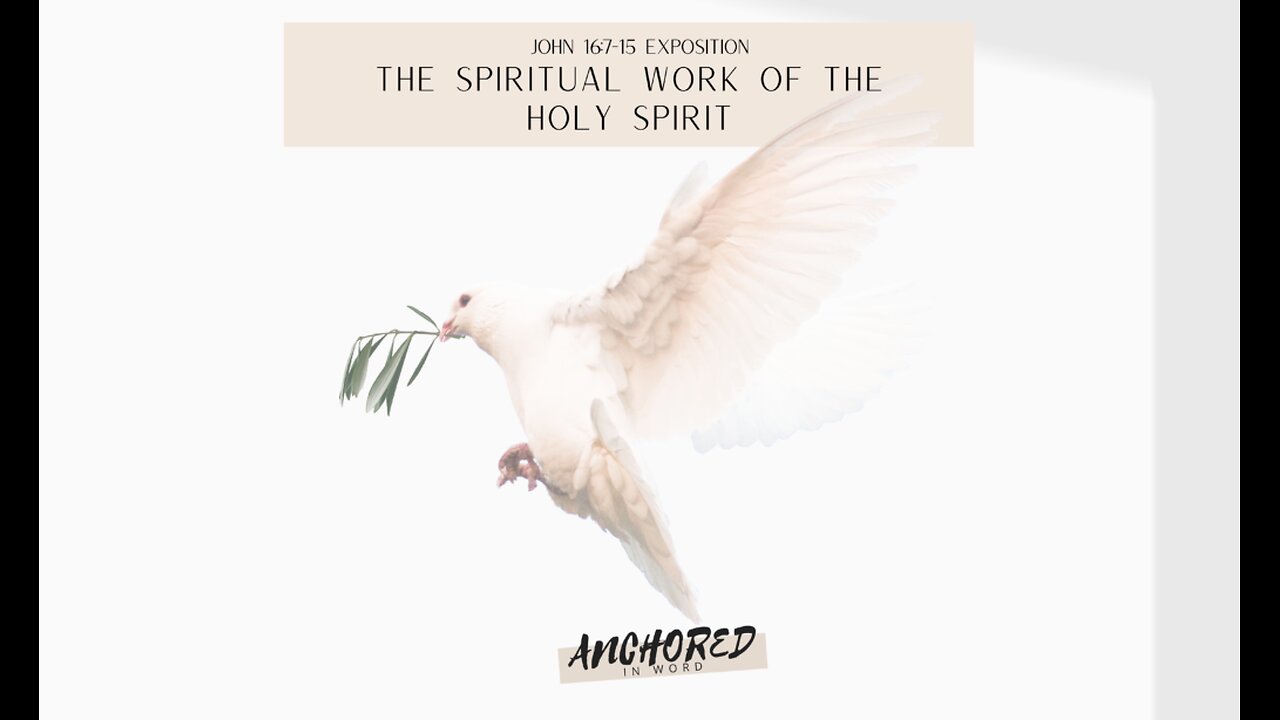 Threefold Work of the Holy Spirit @Pastor Abraham Swamidass
