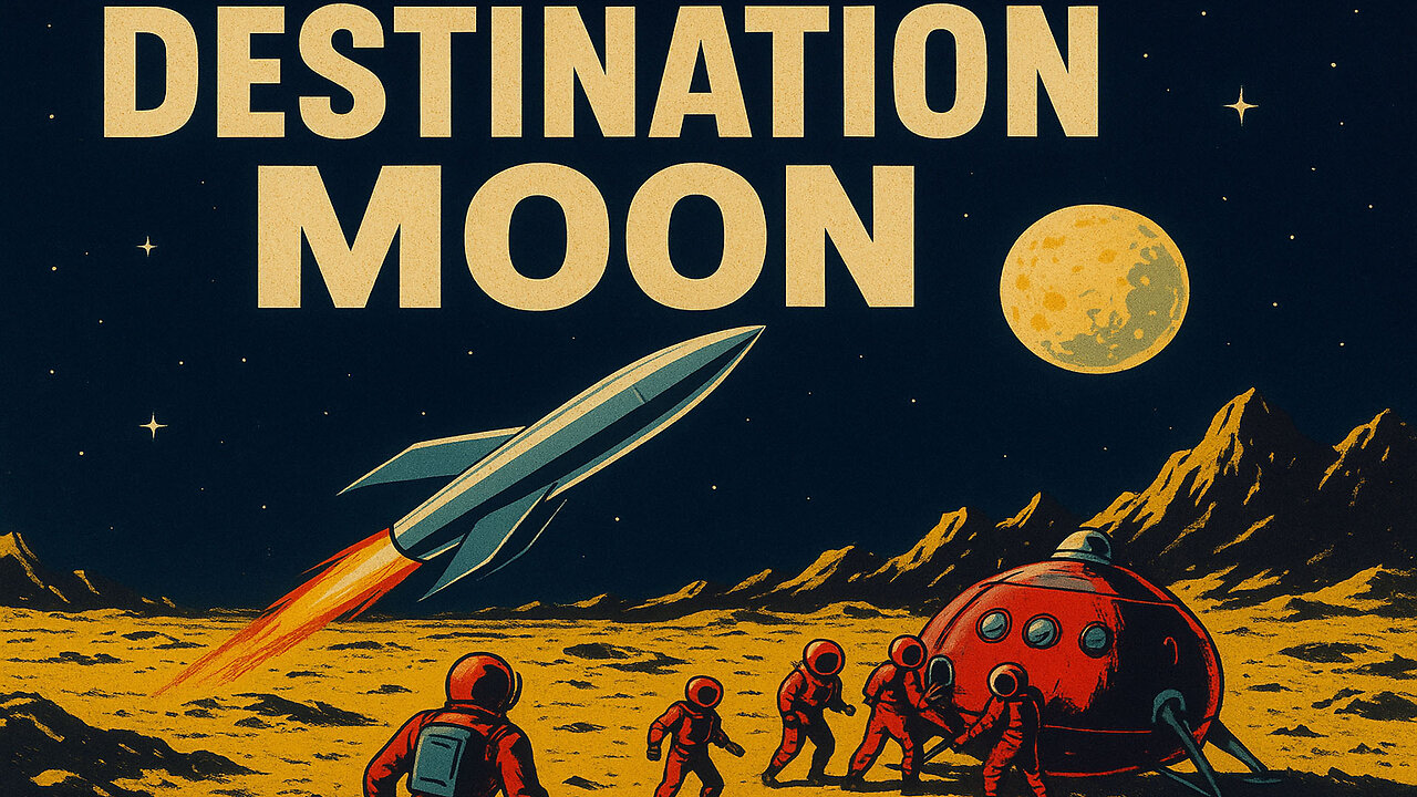 🚀 Tuesday Night Science Fiction – Destination Moon 1950 🌙