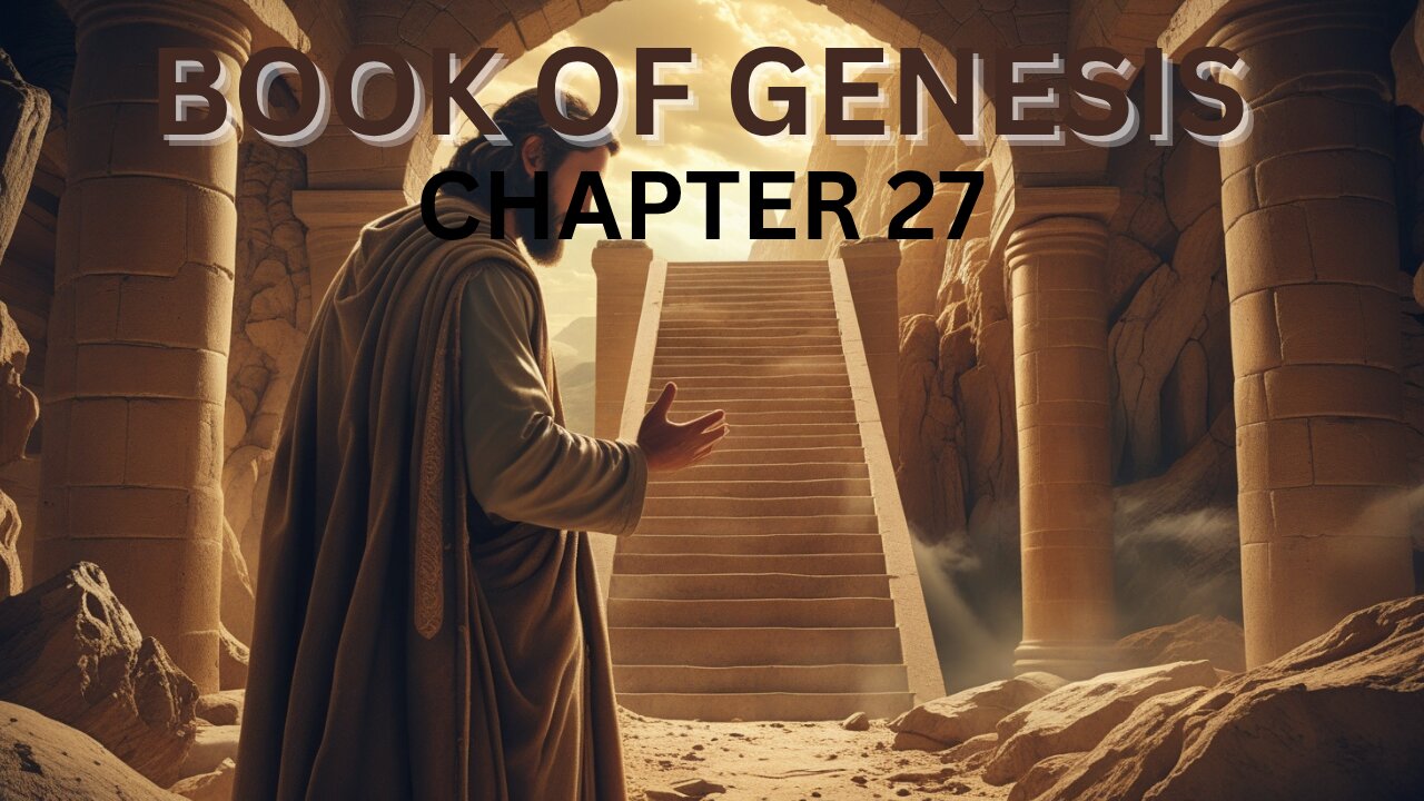 🔴 Genesis 27 – Jacob Deceives Isaac and Steals the Blessing | Full Chapter | KJV Audio & Text