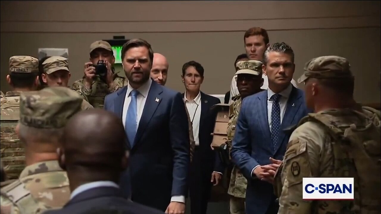 JD Vance Treats National Guard To Shake Shack In DC