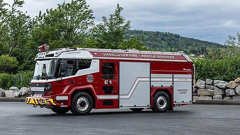 "Faulty $1.8M EV Fire Truck in Canada Breaks Down Within a Month: A Shocking Fault"