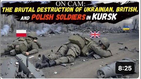 "Shocking Battle Footage: Ukrainian Soldiers & Mercenaries Decimated in Kursk Escape"