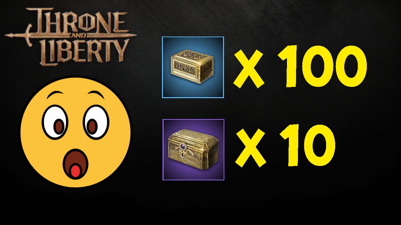 Opening 100+ Goblin Chests - Throne and Liberty