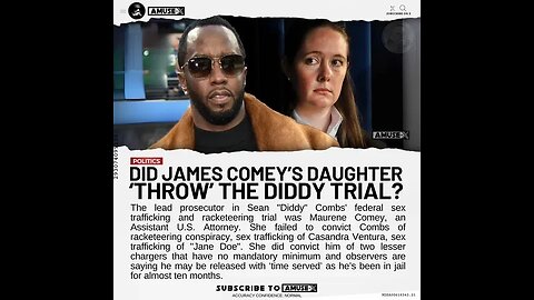 🚨Diddy verdict has internet screaming cabal DEEP STATE democrat cult james comey daughter cover-up