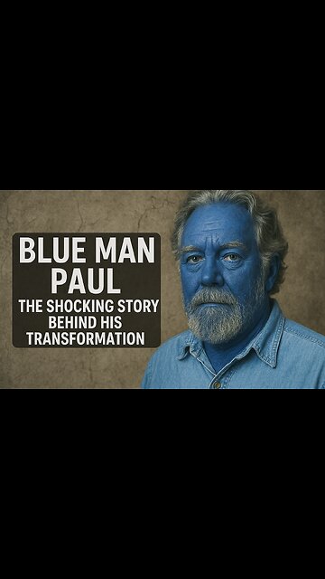 Blue Man Paul: The Shocking Story Behind His Transformation