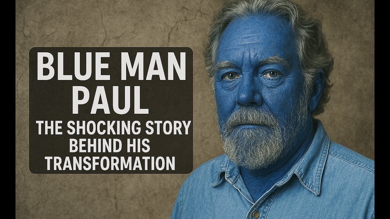 Blue Man Paul: The Shocking Story Behind His Transformation