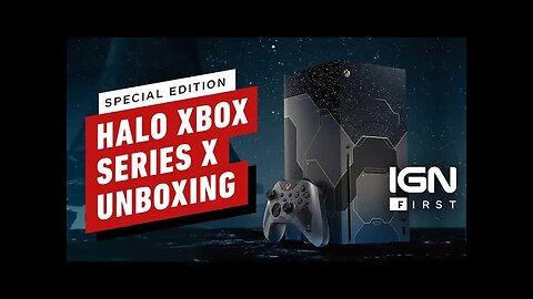 Halo Infinite Xbox Series X (Limited Edition) Unboxing – IGN First