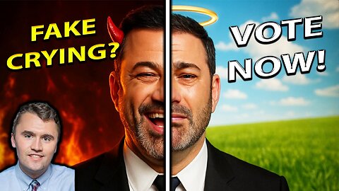 Was Jimmy Kimmel Fake Crying Last Night?