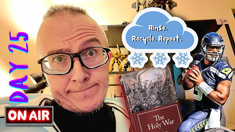 Day 25 of 365 Seahawks WIN (YAWN), Winter STORM shows NOTHING learned & is Minnesota a HOLY WAR?!
