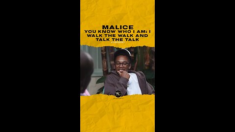 @malice You know who I am; I walk the walk and talk the talk. #malice 🎥 @gq
