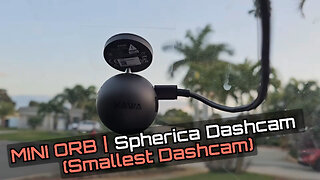 KAWA MINI ORB Spherica Dashcam Review | 2K NightEagle Engine | Smallest 360° Rotating Dash Cam