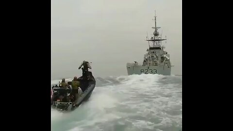 Marines Perform Boarding Exercises With JetPacks & Landing On A High Speed Ship