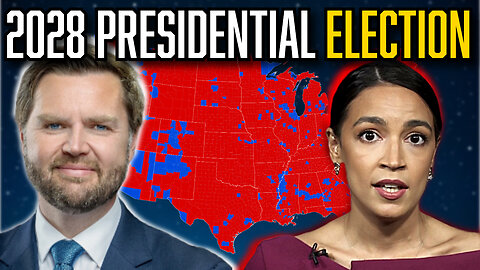 *HUGE* 2028 Presidential Prediction: AOC vs JD Vance