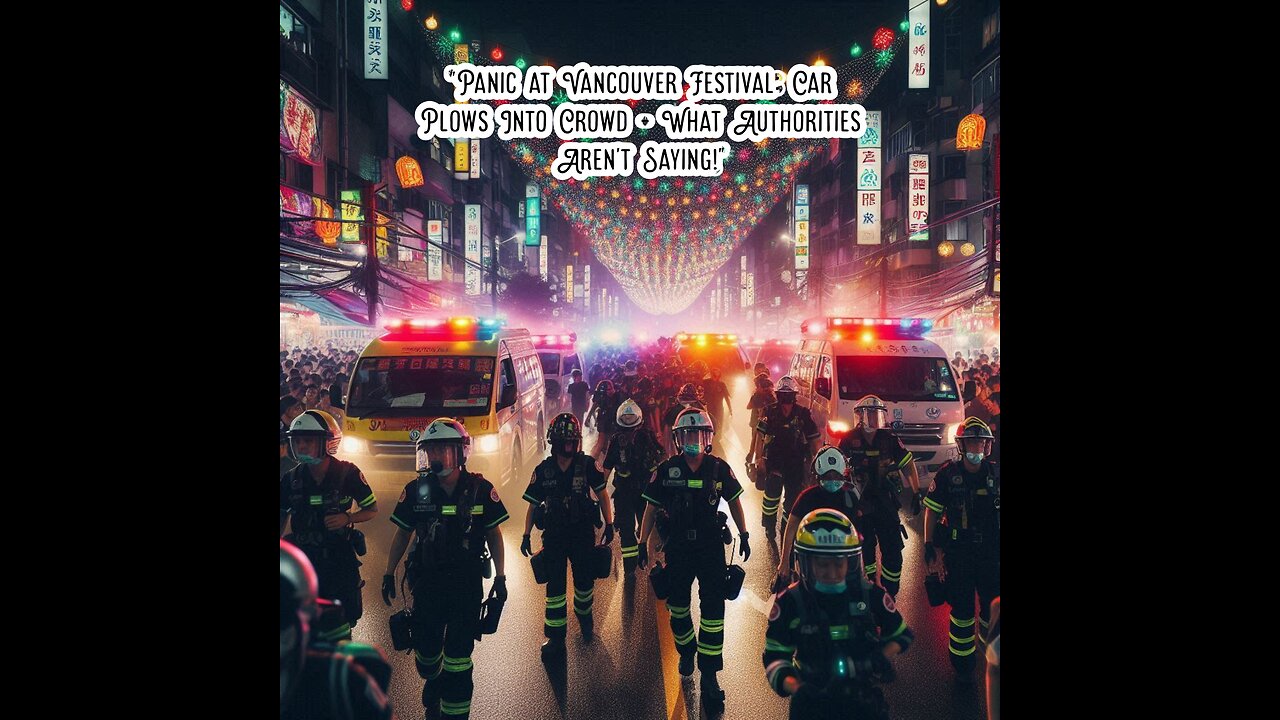 Panic at Vancouver Festival: Car Plows Into Crowd - What Authorities Aren't Saying!"