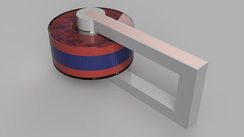 Hall-effect Disc Coil DC Motor (Model v2)