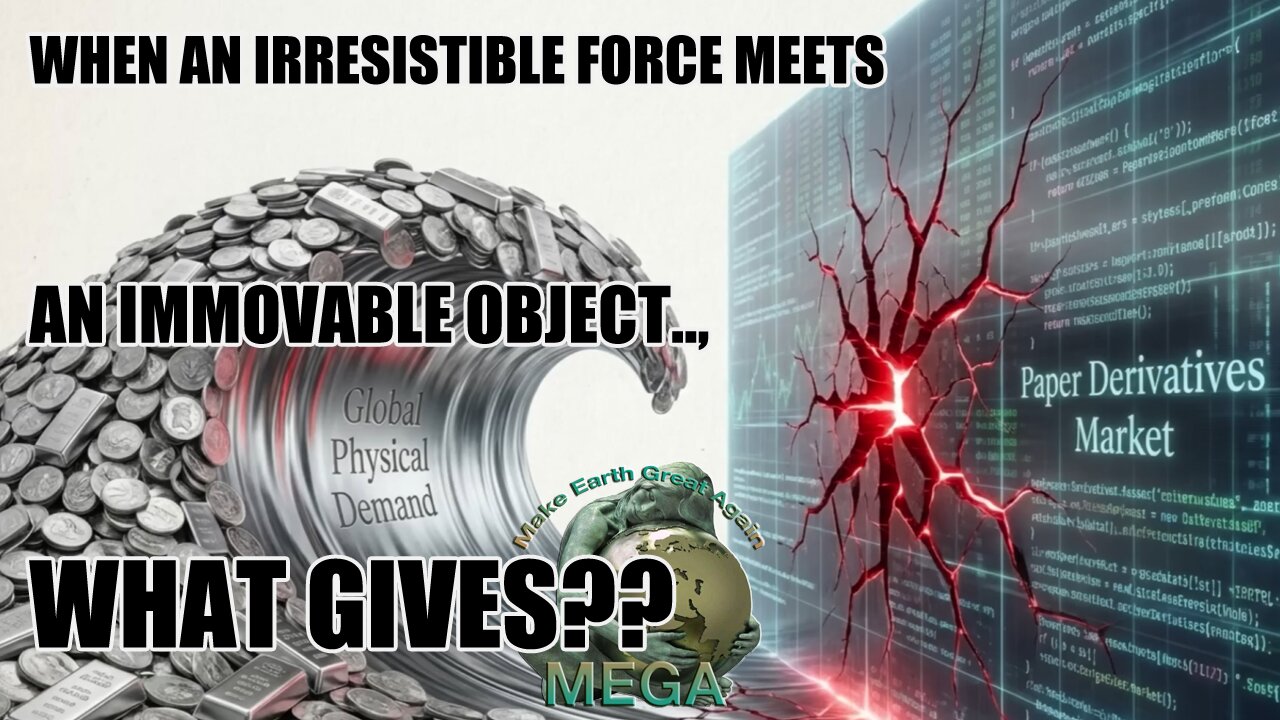 WHEN AN IRRESISTIBLE FORCE MEETS AN IMMOVABLE OBJECT.., WHAT GIVES?? | Silver’s Irresistible Force vs. the Paper Market Wall: The Battle Reaches a Boiling Point
