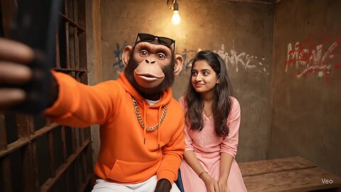 monkey vlogging in jail