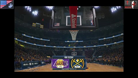 Basket Hoops 2025-2026: Game #20 [Los Angeles Lakers at Denver Nuggets]