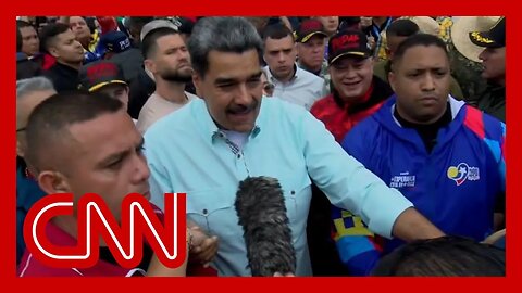 Hear Maduro’s message to Trump as tensions with Venezuela continue to rise
