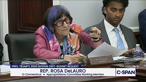 Lunatic Dem Loses It During Budget Request Hearing
