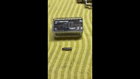 Federal 22 long rifle punch ammunition