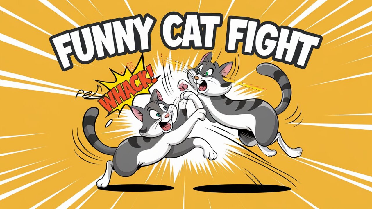 Cats Fight | Funny Video 🐾😹