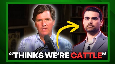 Tucker FIRES BACK On Ben Shapiro: "He's ISRAEL FIRST"