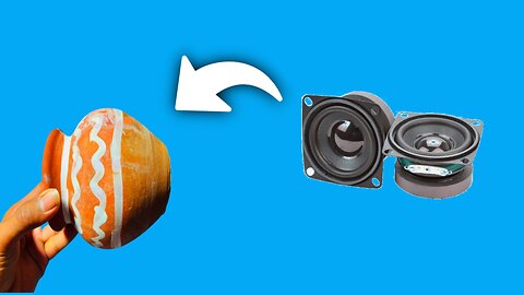 How to make Earthen pot speaker