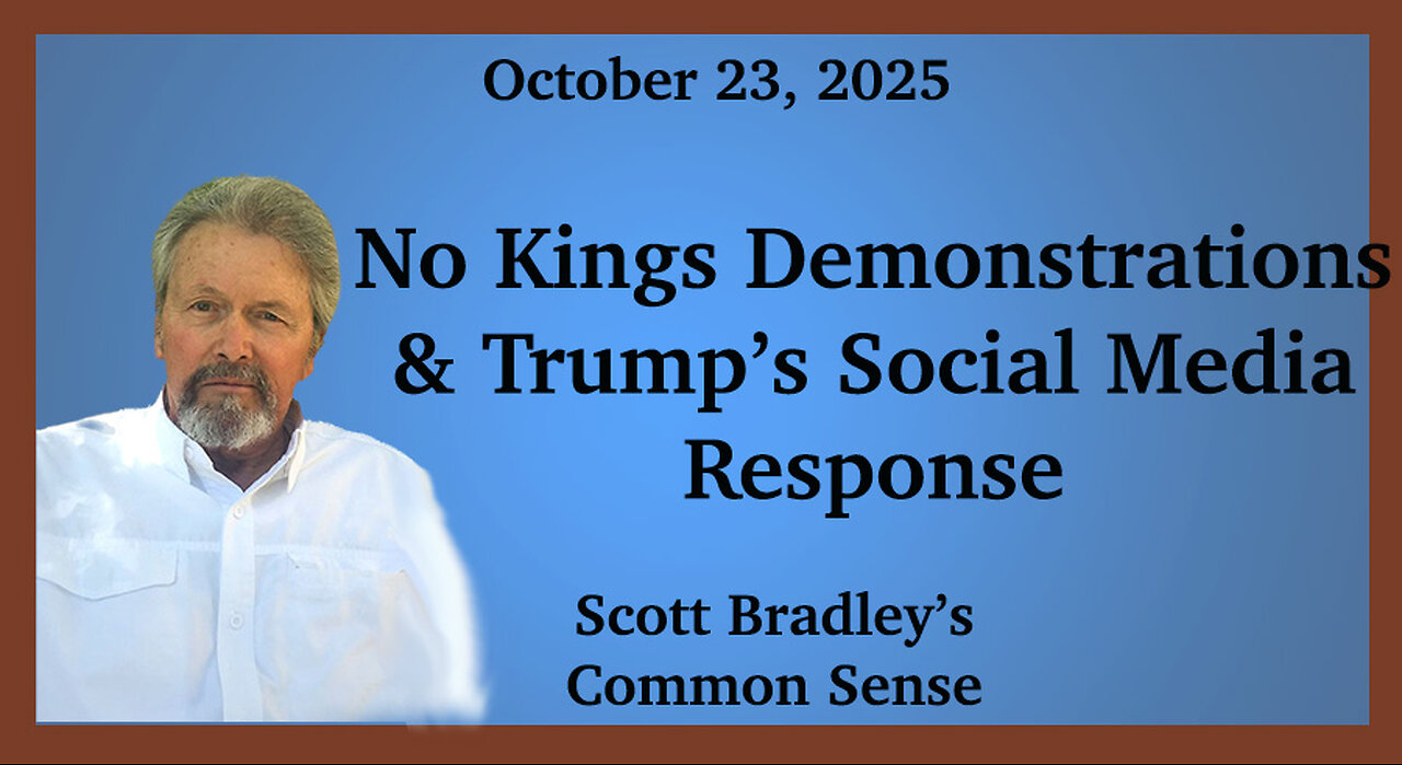 No Kings Demonstration & Trump's Social Media Response