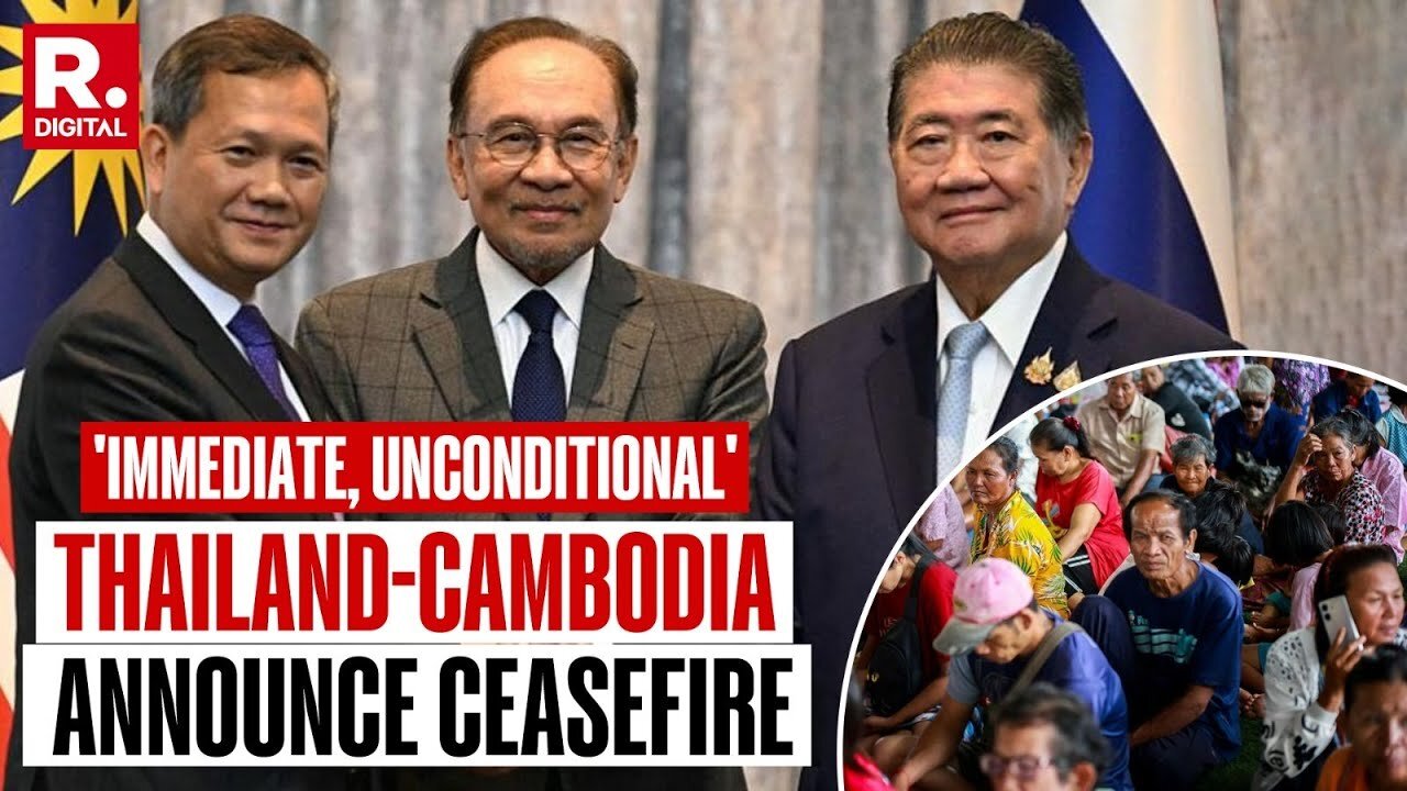 Immediate, Unconditional, And A Little Bit Of Trump: Thailand & Cambodia Announce Ceasefire
