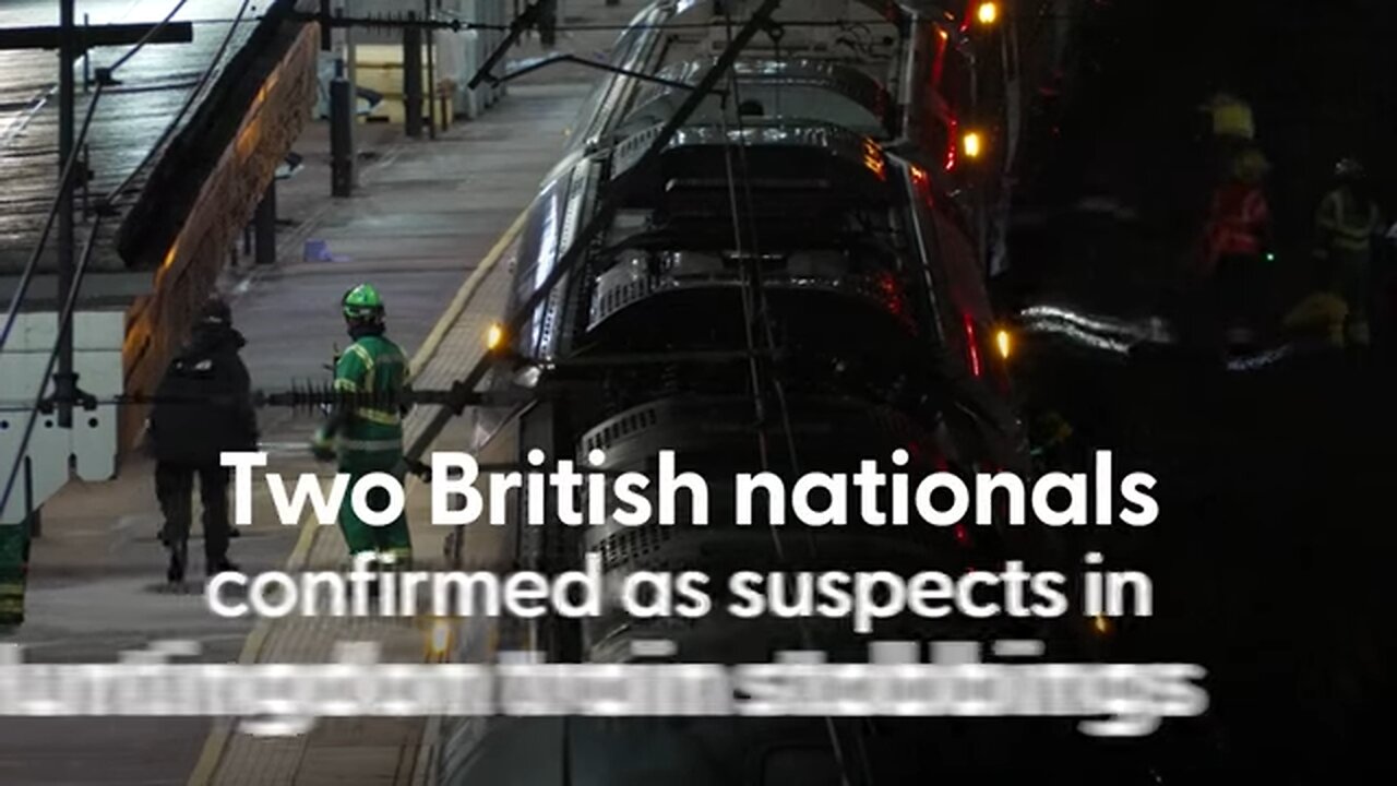 Two British nationals confirmed as suspects in Huntingdon train stabbings