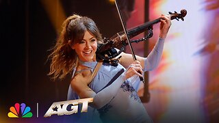 Lindsey Stirling Performs Eye of the Untold Her At The Americas Got Talent Live Shows