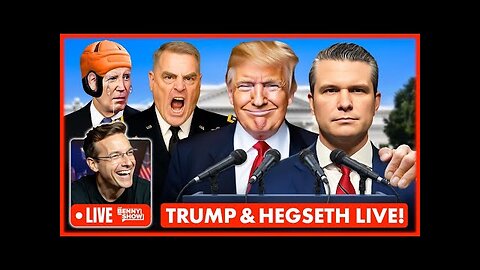 🚨Trump Makes SHOCK Announcement LIVE Now From White House With Hegseth | Afghanistan Prosecutions!?