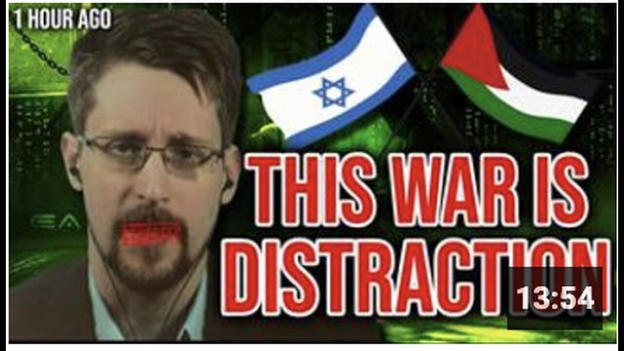 "Edward Snowden Warns: 'Everything You Do Online is Being Watched... You Are Next.'"