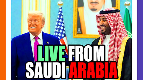 🔴LIVE: Trump Speaks LIVE From Saudi Arabia followed by News Show 🟠⚪🟣
