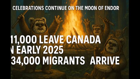 Canadians Celebrate The exodus of Immigrants