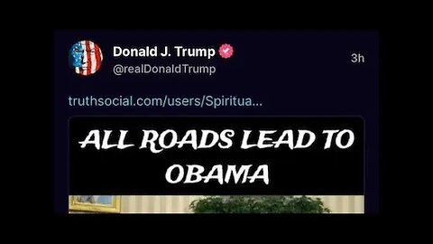 President Trump suggests Obama may be GITMO'd for military Tribunal and many people Hillary'd!