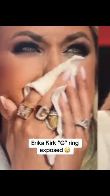 Erika Kirk's G Masonic Ring Exposed