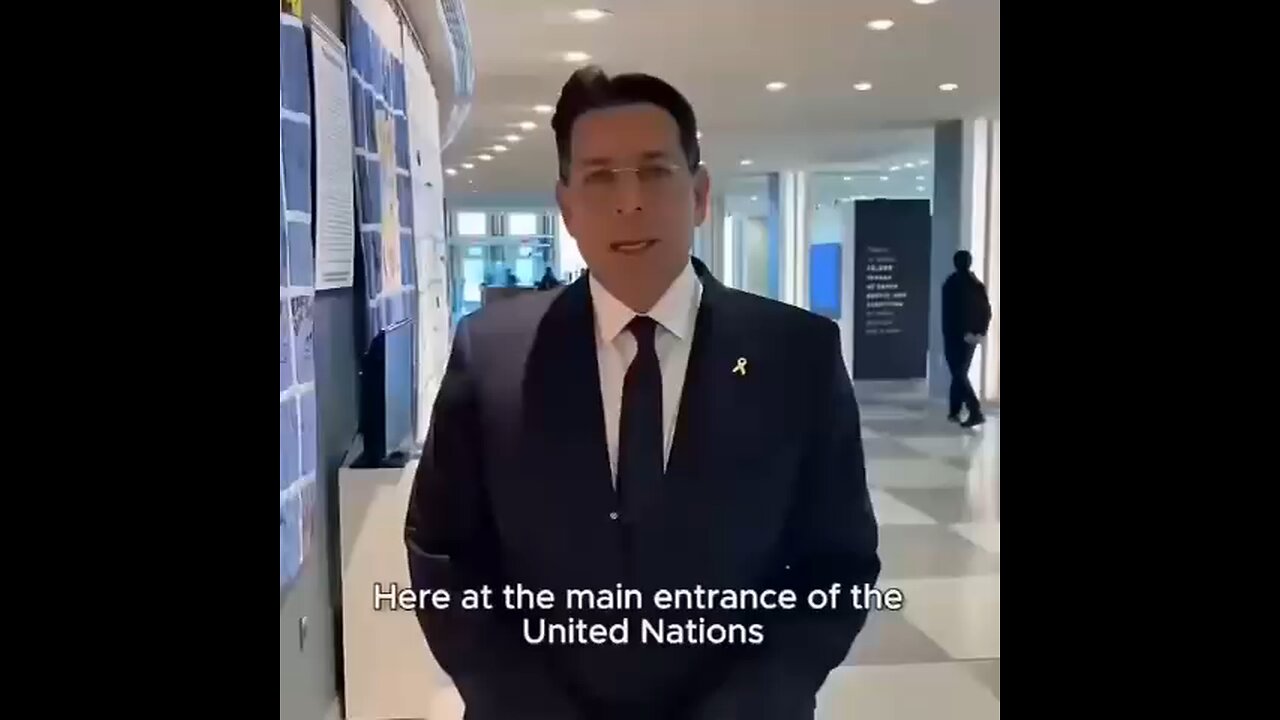 📹 THROWBACK: Israel's UN envoy lost it over children's drawings