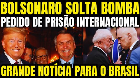 urgente! BOLSONARO CONFIRMA CANDIDATURA E PROMETE PRENDER M0RAES E A IMPRENSA VENDIDA!