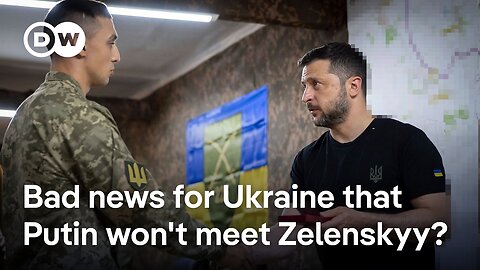 Putin: 'Conditions are not right' for him to meet with Zelenskyy | DW News