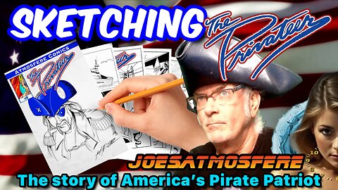 Sketching The Privateer: Amateur Comic Art, Episode 164! Atmosfere Comics Arrives on Kindle!